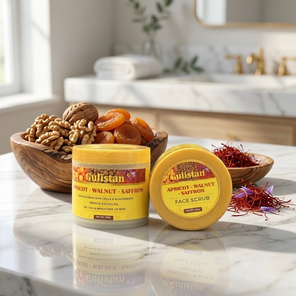 Apricot walnut face scrub 620rs