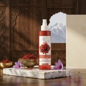 Premium Natural Rose Water – Pure Steam-Distilled Floral Toner | Multi-Use Beauty