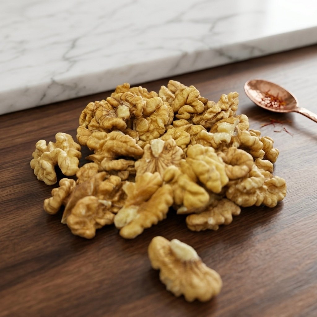 Snow whitw walnut giri 1850rs kg